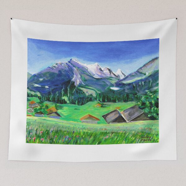 Item preview, Haslital Switzerland Painting designed and sold by Adriana Duarte.