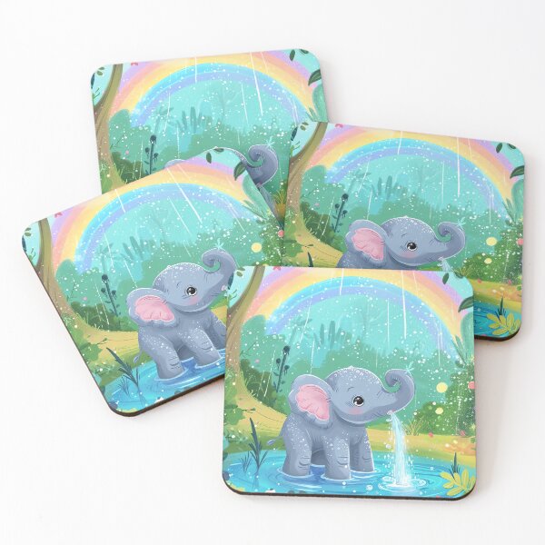 Item preview, Playful Pachyderm designed and sold by cute-animals99.