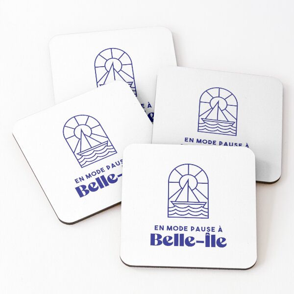 Item preview, Belle Ile in break mode - Brittany Morbihan 56 Sea Holidays Beach designed and sold by Burning Dog.
