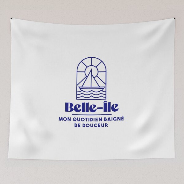 Item preview, Belle Ile my daily life - Brittany Morbihan 56 Sea Holidays Beach designed and sold by Burning Dog.