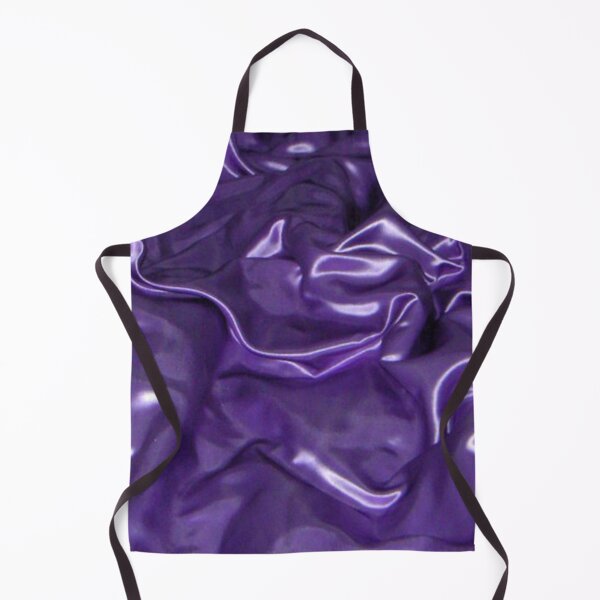 Item preview, Closeup Of Rippled Purple Satin Fabric designed and sold by taiche.