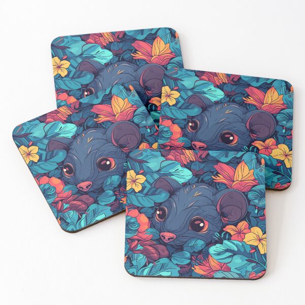 Item preview, Whimsical Badger Garden designed and sold by cute-animals99.