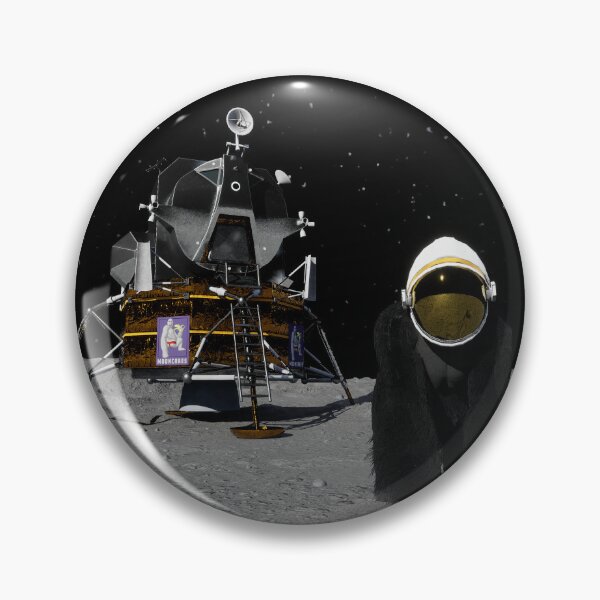 Item preview, Apes On The Moon designed and sold by MooncakesDesign.