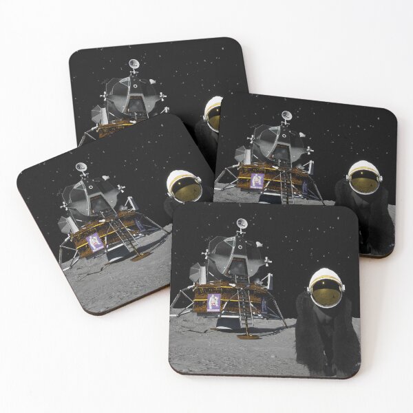 Item preview, Apes On The Moon designed and sold by MooncakesDesign.