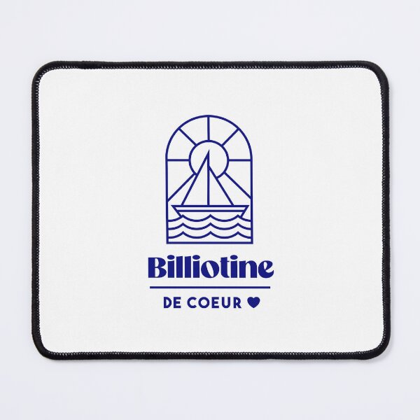 Item preview, Billiotine of hearts - Brittany Morbihan 56 Sea Holidays Beach designed and sold by Burning Dog.
