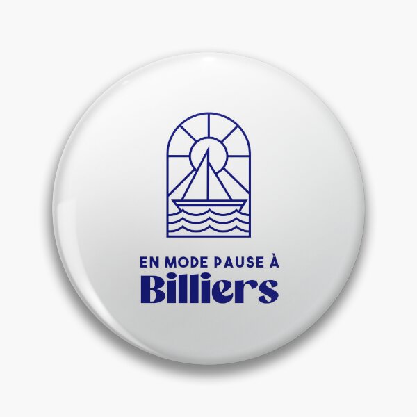 Artikelvorschau, Billiers im Pausenmodus - Brittany Morbihan 56 Sea Holidays Beach entworfen und verkauft von Burning Dog.