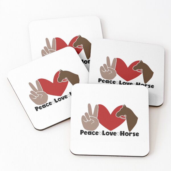 Item preview, Peace Love Horse designed and sold by AnimalsDH305.