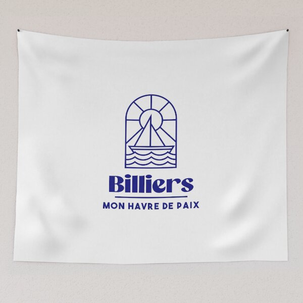 Item preview, Billiers my haven of peace - Brittany Morbihan 56 Sea Holidays Beach designed and sold by Burning Dog.