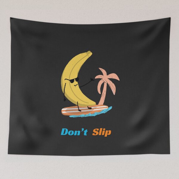 Item preview, Don't slip - Surfing Banana designed and sold by MrLAS.