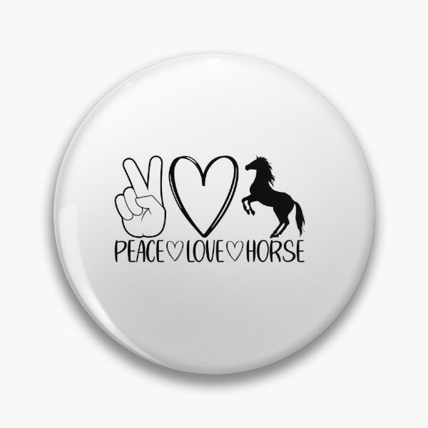 Item preview, Peace Love Horse designed and sold by AnimalsDH305.