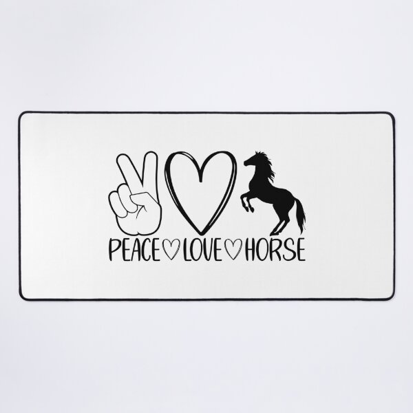 Item preview, Peace Love Horse designed and sold by AnimalsDH305.