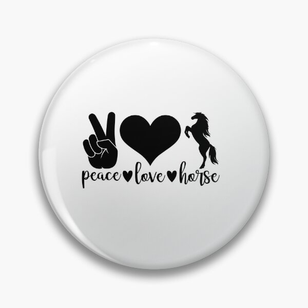 Item preview, Peace Love Horse designed and sold by AnimalsDH305.