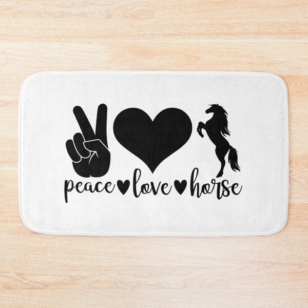Item preview, Peace Love Horse designed and sold by AnimalsDH305.