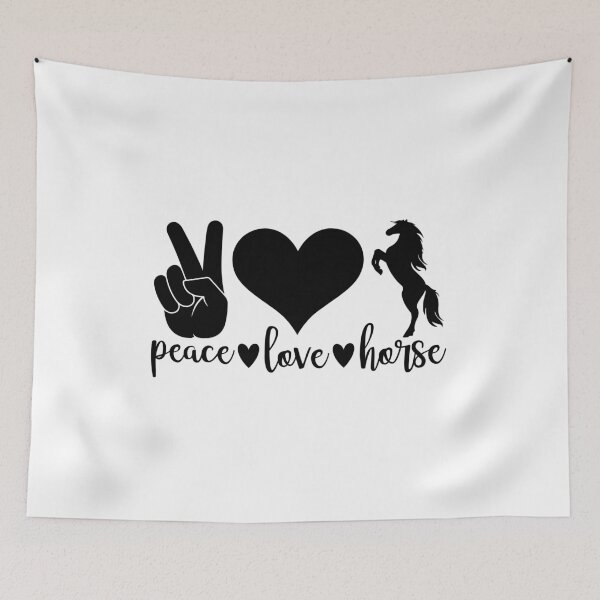 Item preview, Peace Love Horse designed and sold by AnimalsDH305.
