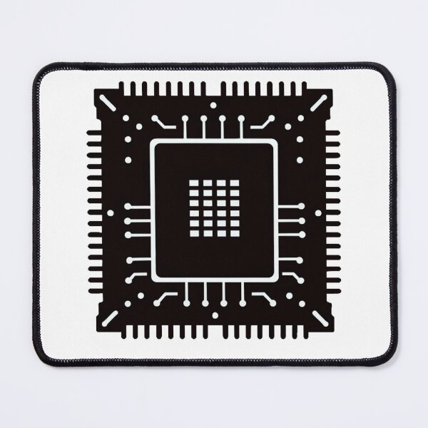 Item preview, Basic Black and White CPU designed and sold by Andrew Frelas.