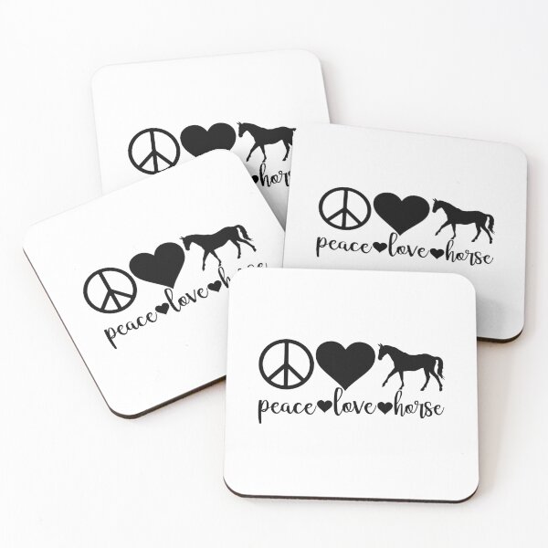 Item preview, Peace Love Horse designed and sold by AnimalsDH305.