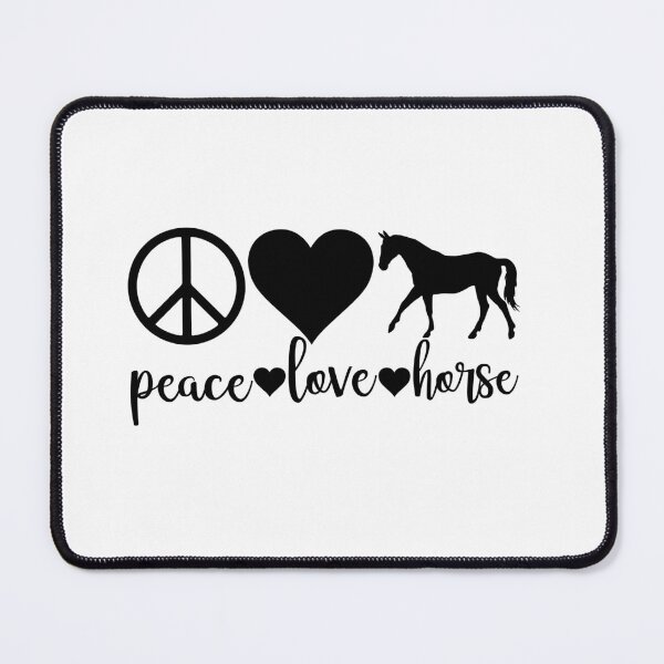 Item preview, Peace Love Horse designed and sold by AnimalsDH305.