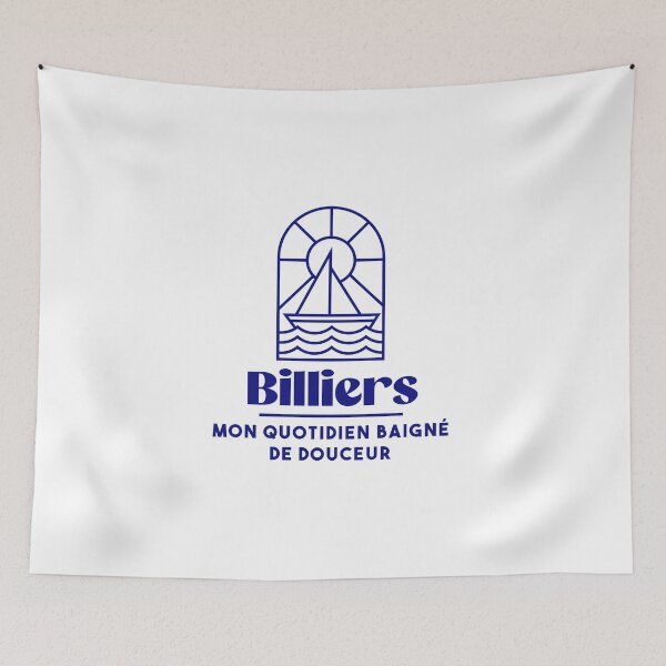 Item preview, Billiers my daily life - Brittany Morbihan 56 Sea Holidays Beach designed and sold by Burning Dog.