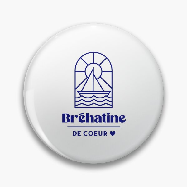 Item preview, Bréhatine de coeur - Brittany Morbihan 56 Sea Holidays Beach designed and sold by Burning Dog.