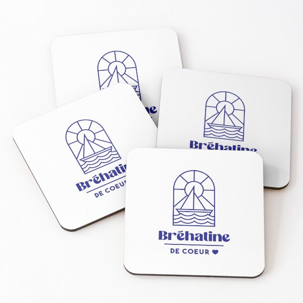 Item preview, Bréhatine de coeur - Brittany Morbihan 56 Sea Holidays Beach designed and sold by Burning Dog.