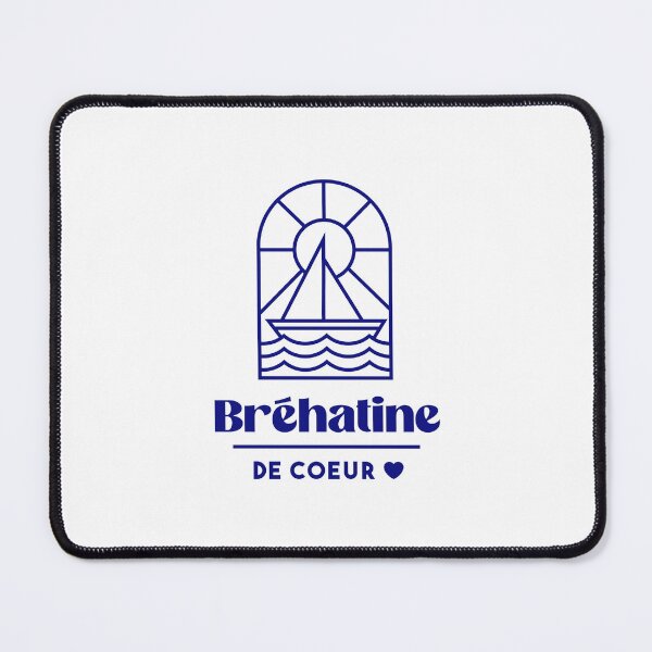 Item preview, Bréhatine de coeur - Brittany Morbihan 56 Sea Holidays Beach designed and sold by Burning Dog.