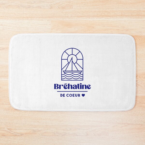 Item preview, Bréhatine de coeur - Brittany Morbihan 56 Sea Holidays Beach designed and sold by Burning Dog.