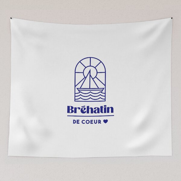 Item preview, Bréhatin - Brittany Morbihan 56 Sea Beach Holidays designed and sold by Burning Dog.