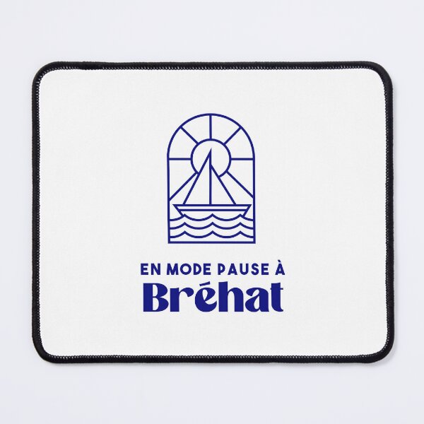 Item preview, Bréhat in break mode - Brittany Morbihan 56 Sea Holidays Beach designed and sold by Burning Dog.