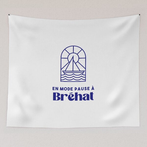 Item preview, Bréhat in break mode - Brittany Morbihan 56 Sea Holidays Beach designed and sold by Burning Dog.