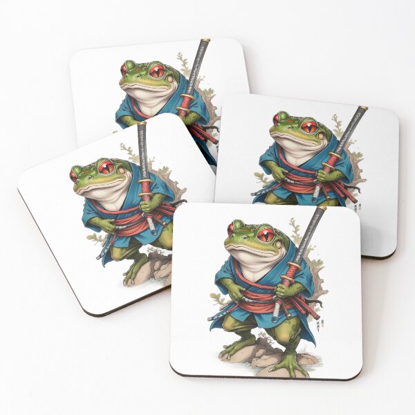 Item preview, samurai frog designed and sold by Arextr.