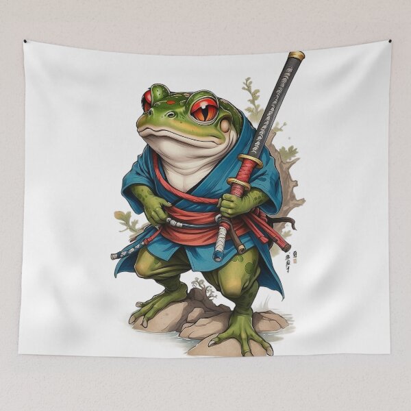 Item preview, samurai frog designed and sold by Arextr.