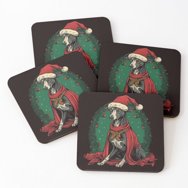 Item preview, Christmas Whippet designed and sold by creativellashop.