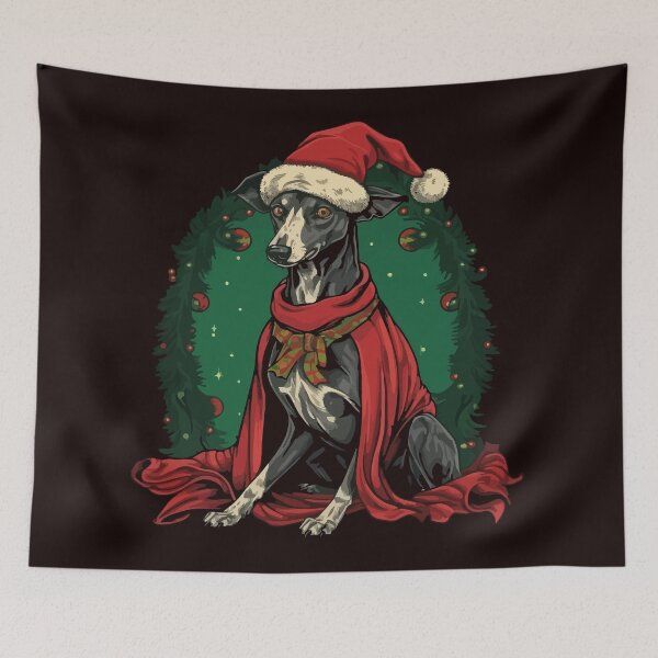 Item preview, Christmas Whippet designed and sold by creativellashop.
