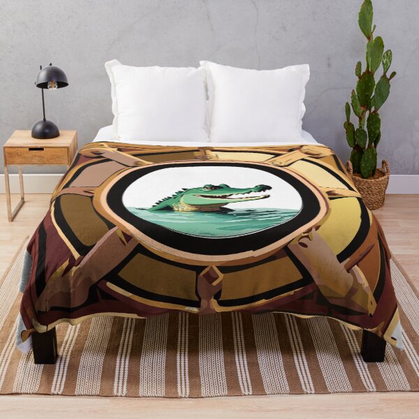Item preview, Porthole of a Dangerous Croc designed and sold by sweetdreamers.
