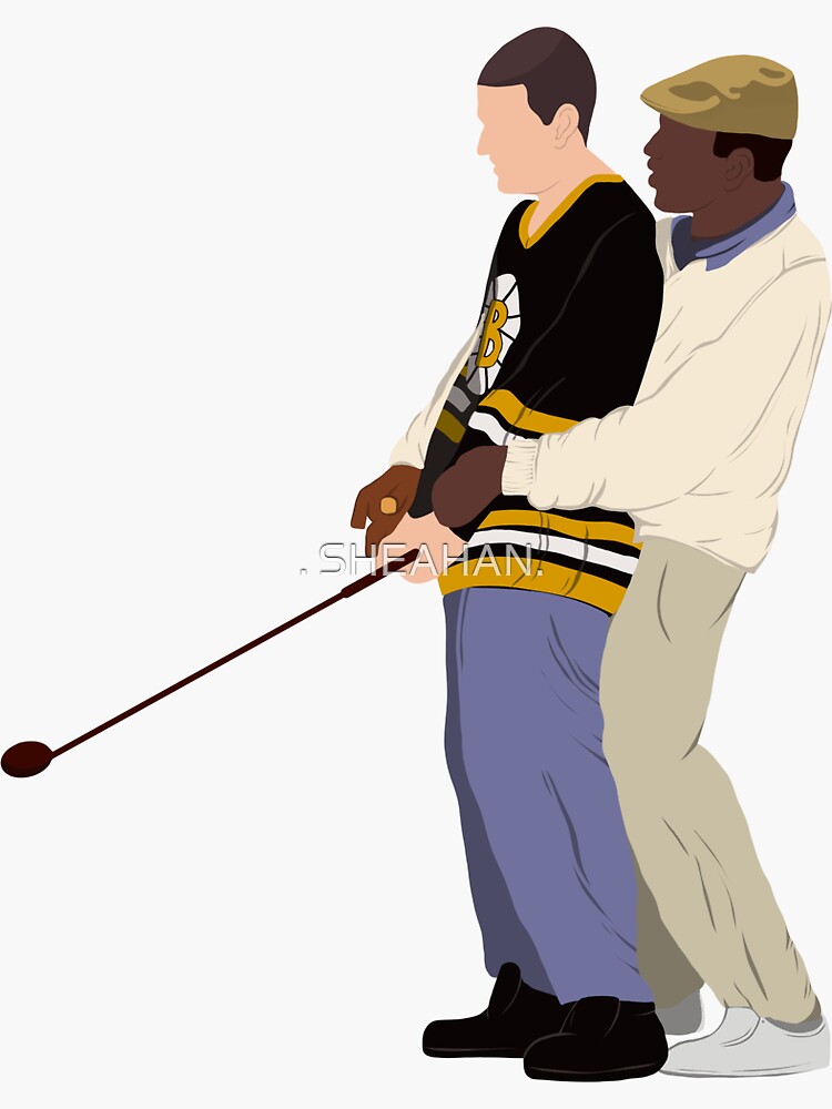 Imagen 3 de 3, Pegatina con la obra Happy Gilmore - TODO EN LAS CADERAS, diseñada y vendida por alexissheahan.