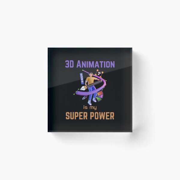 Item preview, 3d animation | 3d animator | 3d animation is my superpower designed and sold by annoying-shirts.