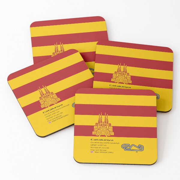 Item preview, Formula 1 Poster of Circuit de Barcelona-Catalunya Spainish GP 2024 for F1 fans minimalistic digital art best for iPhone and Samsung phone cover, wall art, and posters designed and sold by Pink Polar F1.