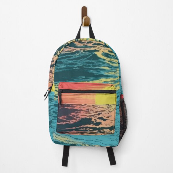 Item preview, Pop art sea sunset designed and sold by ArtHouseNiklas.