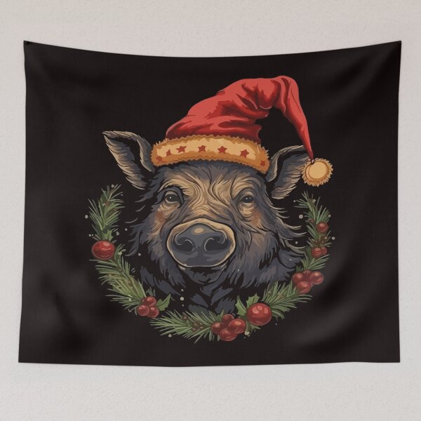 Artikelvorschau, Weihnachtswildschwein entworfen und verkauft von creativellashop.
