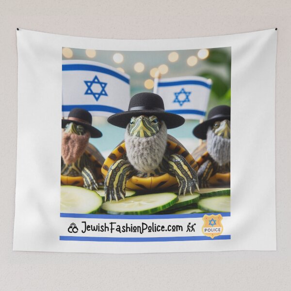 Item preview, Tutles Yakov, Ezra, and Yosef designed and sold by Jewish Fashion  Police.