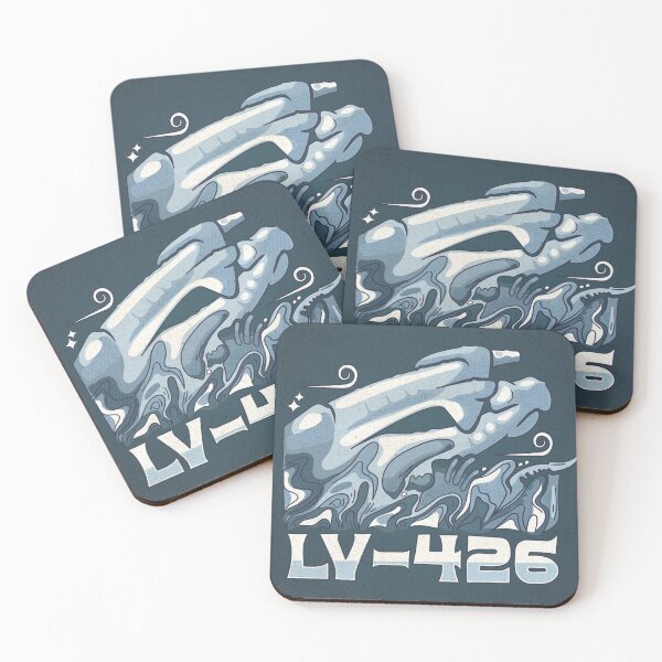 Item preview, Abstract planet LV-426 hidden Alien design  designed and sold by grafikis.