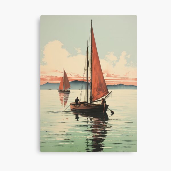 Item preview, Sailboat sea designed and sold by ArtHouseNiklas.