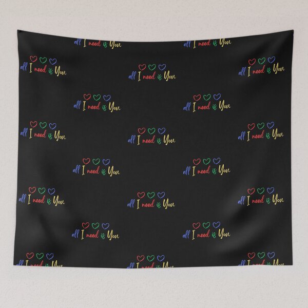 Item preview, All I need is you (Tri-Hearts) - Pocket ver. designed and sold by MoodThreads.