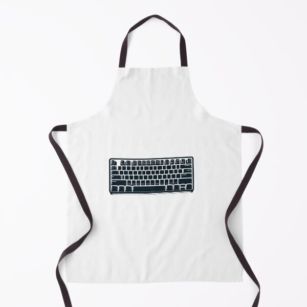 Item preview, Basic Black and White Keyboard designed and sold by Andrew Frelas.