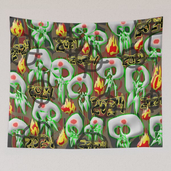 Item preview, Skulls and Targets 2024 designed and sold by skullbal.