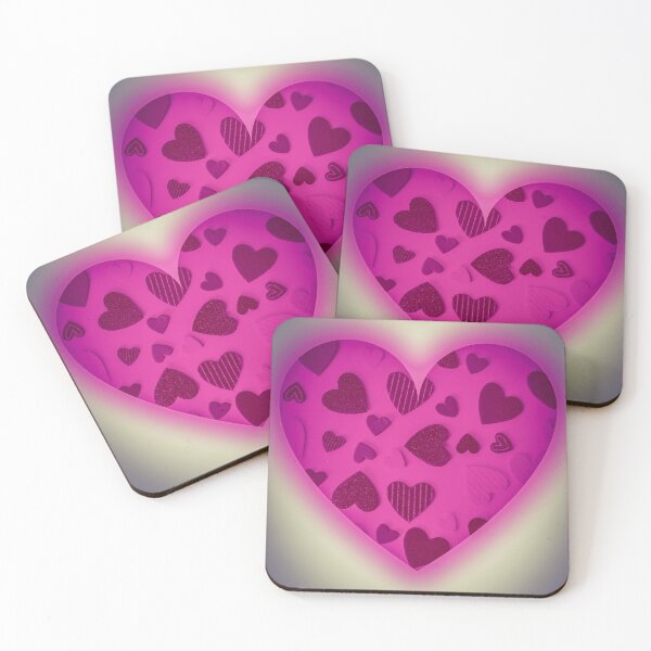 Item preview,  red and pinkish Heart designed and sold by Jk-812.