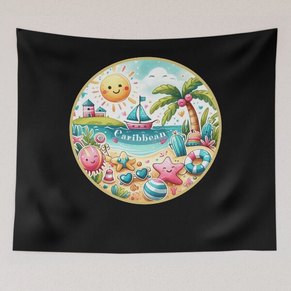 Item preview, I'm Tired of Waking Up and Not Being in Caribbean designed and sold by Azrora.