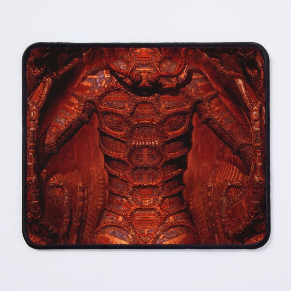 Item preview, Red lady - biomechanic fantasy 3D illustration designed and sold by KairoDesign.