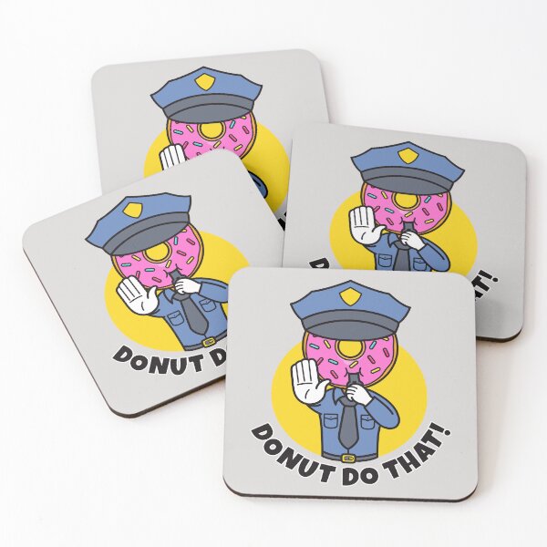 Item preview, "Donut do that!" Donut Policeman designed and sold by messy-nessie.