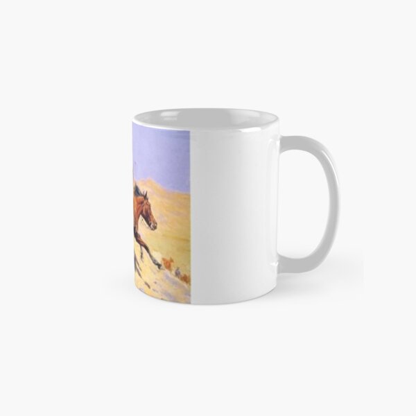 Aperçu de l'œuvre Oeuvre d'art vintage de cow-boy Cheval Far West créée et vendue par Artistfun.
